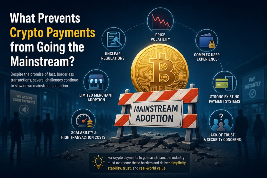 What Prevents Crypto Payments from Going the Mainstream