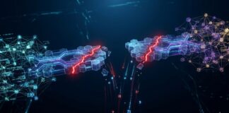 $340M Stolen From Crypto Bridges in 2026: Why DeFi’s Biggest Flaw Persists Broken blockchain bridge visualization with red warning signals on dark background representing $340 million in DeFi bridge exploits in 2026