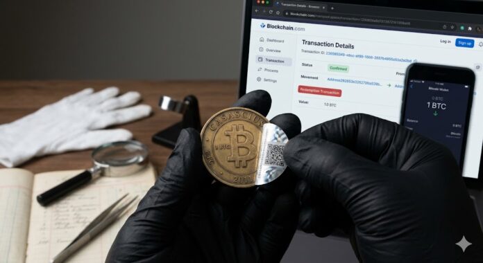 rare physical bitcoin